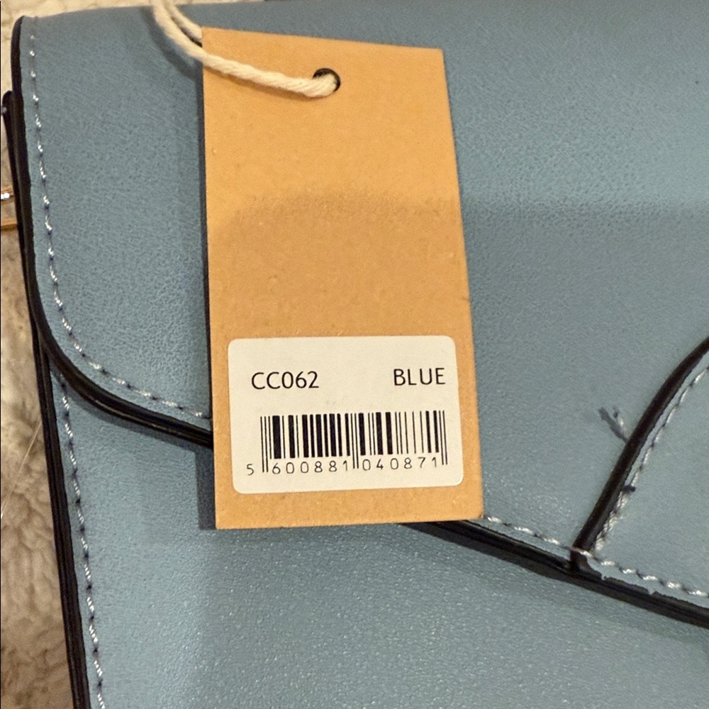 Stylish Blue Crossbody Bag - Picture 3 of 7
